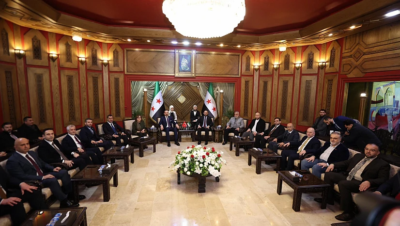 Milletvekili Nazırlı Halep'te