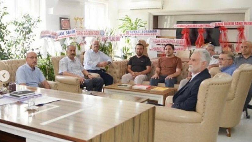 ÖNDER'den Milli Eğitim Müdürü Beraat Şahin'e hayırlı olsun ziyareti