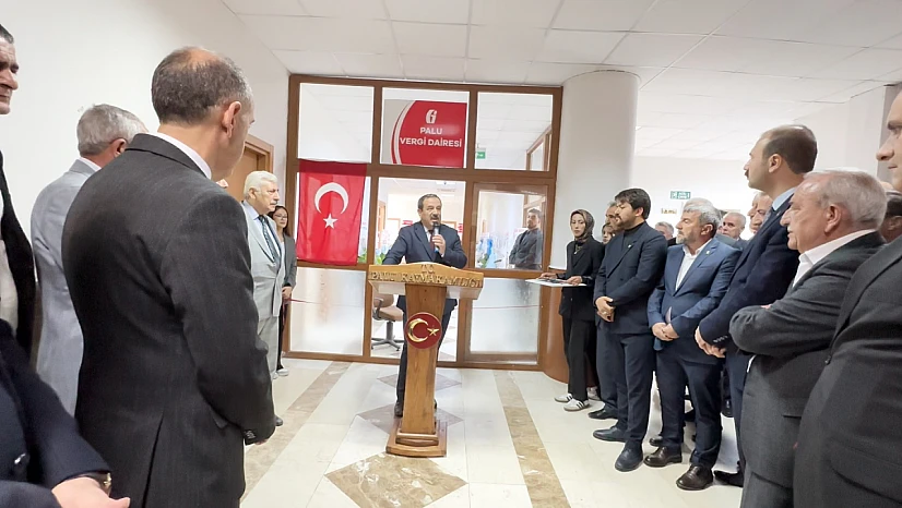 Palu Vergi Dairesi'nin açılışı yapıldı