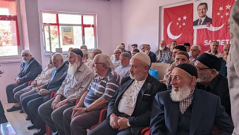 Saadet Partisi Palu ve Kovancılar kongresi yapıldı