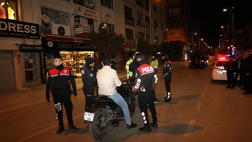 Vali Hatipoğlu asayiş ve güvenlik uygulamalarına katıldı