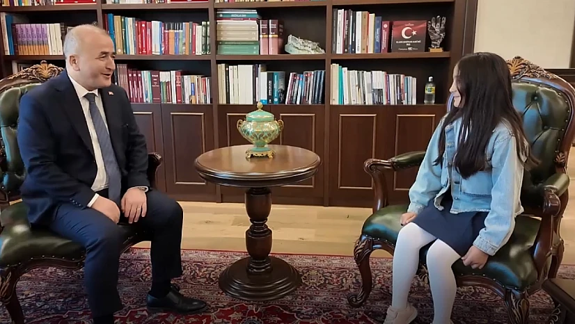 Vali Hatipoğlu, Küçük Eylül Mina'nın hayalini gerçekleştirdi