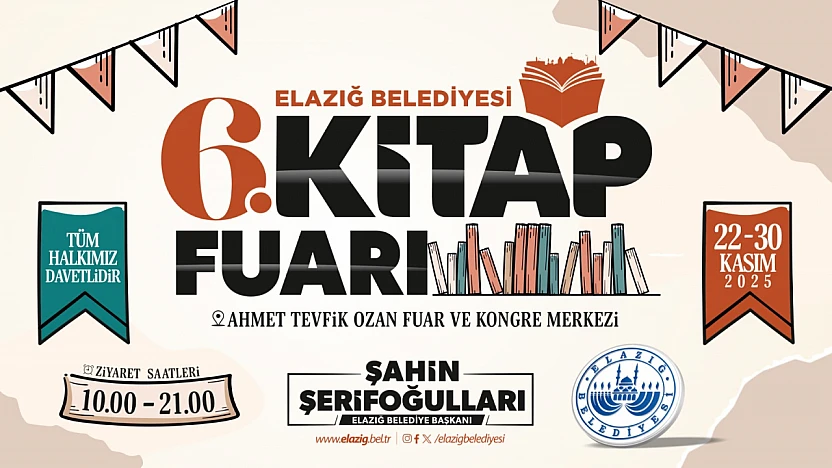6. Kitap Fuarı, 22 Kasım'da kapılarını açıyor