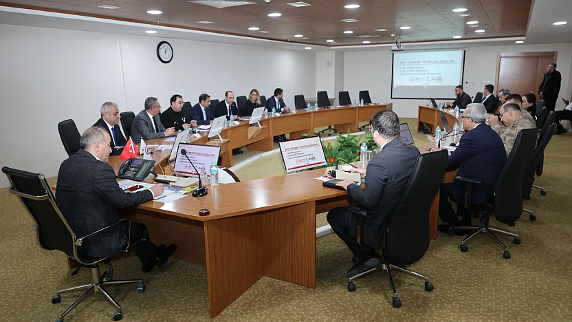 Afet sonrası dönüşüm masaya yatırıldı