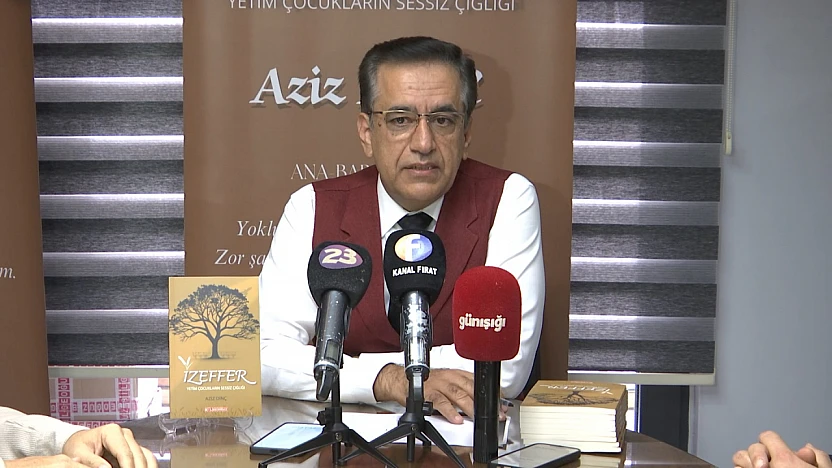 Av. Aziz Dinç yeni kitabı 'İzeffer'i tanıttı