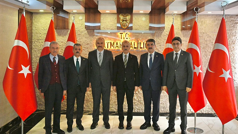 Bakan Uraloğlu'nun Batman temaslarında Erol Keleş'de yer aldı