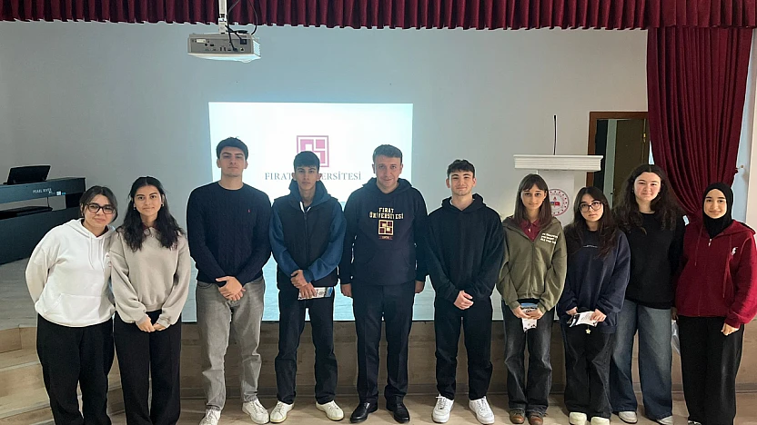 Bakü Türk Anadolu Lisesi'nde Fırat Üniversitesi tanıtıldı
