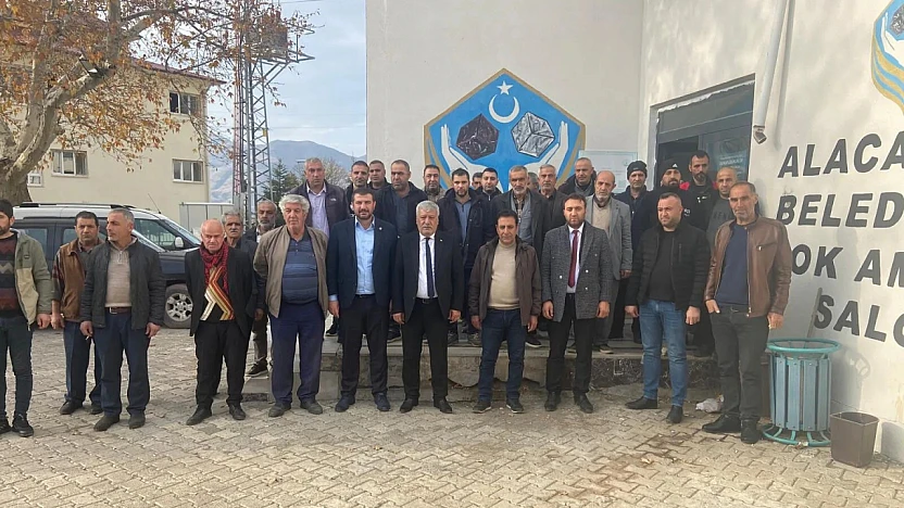 Başkan Kurnaz Alacakaya esnafı ile buluştu