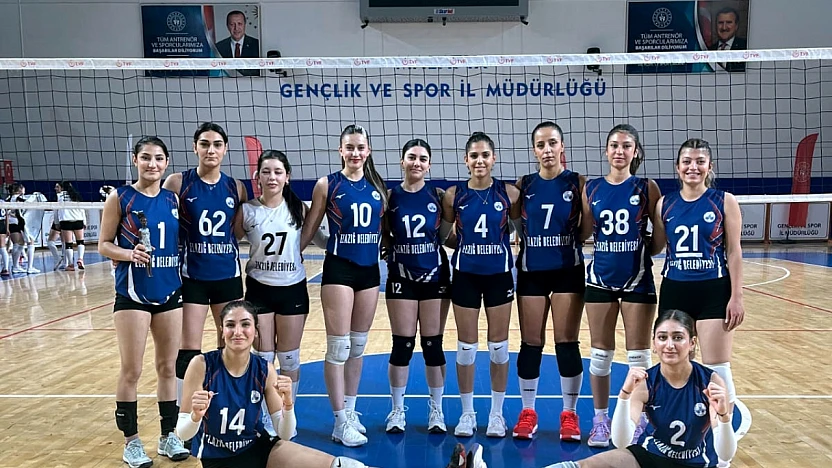 Elazığ Belediyespor Kadın Voleybol Takımı, galibiyete uzandı