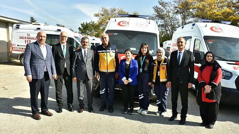 Elazığ'da acil sağlık filosu güçleniyor