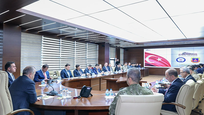 Elazığ'da güvenlik ve asayiş koordinasyon toplantısı