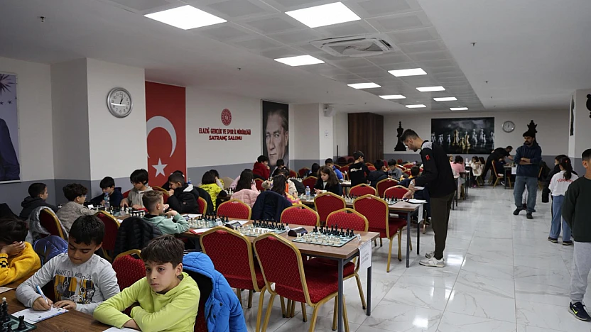 Elazığ küçükler il birinciliği satranç turnuvası tamamlandı