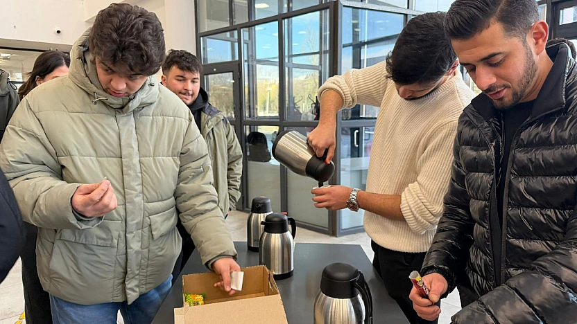 Fırat Üniversitesi'nde öğrencilere sınav haftası desteği