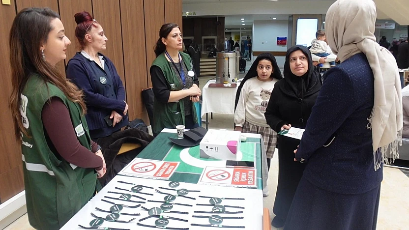 FÜ Hastanesinde Dünya Sigara Bırakma Günü Kapsamında farkındalık standı