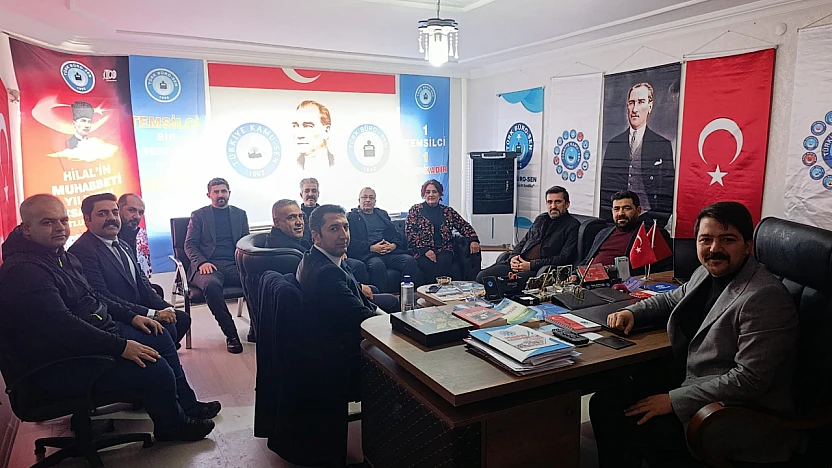 Gençlik ve Spor İl Müdürlüğü yöneticilerinden Kamu Sen ziyareti