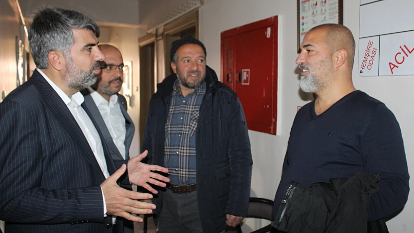 HÜDA PAR heyetinin Alacakaya ziyareti