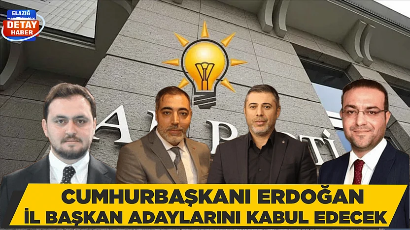 İL BAŞKAN ADAYLARI CUMHURBAŞKANI ERDOĞAN'LA DOLMABAHÇE'DE BİR ARAYA GELİYOR