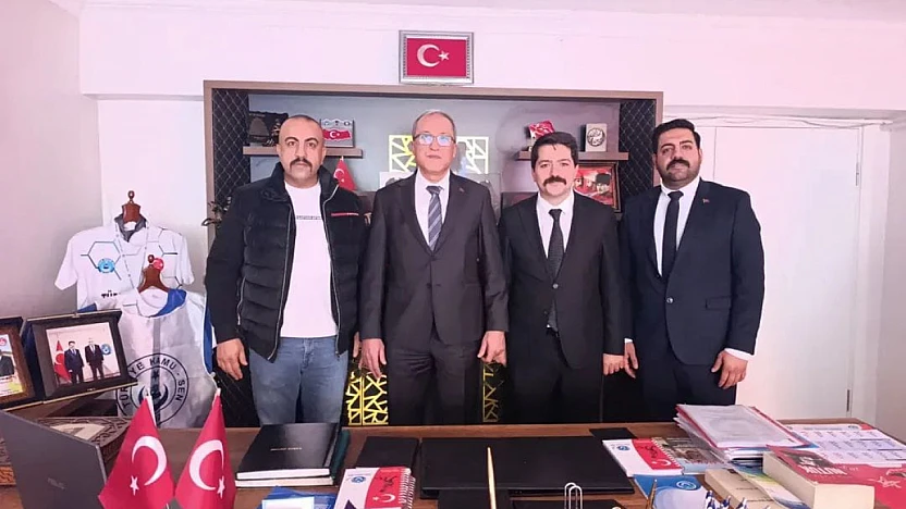 İl Emniyet Müdürü Karayel'den Türk Büro Sen Elazığ Şubesine ziyaret