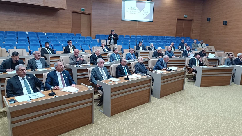 İl Genel Meclisi Kasım ayı oturumları başladı