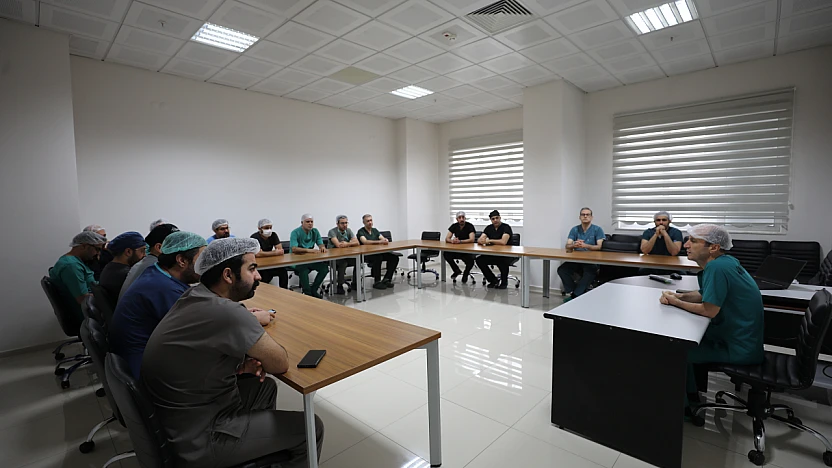 Laparoskopik cerrahi kursu düzenlendi