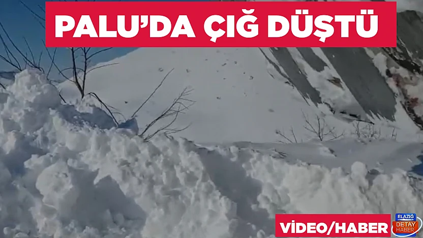 Palu'da çığ düşen yol trafiğe açıldı