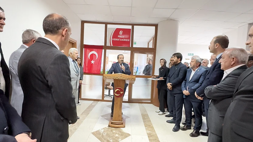 Palu Vergi Dairesi'nin açılışı yapıldı