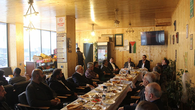 Ramanlı, pancar üreticileri ile bir araya geldi