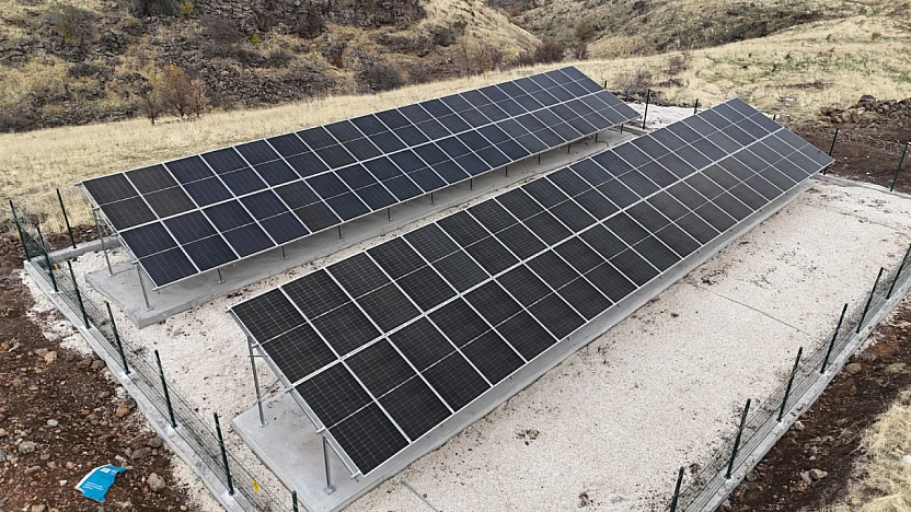 Serince Köyü'nde afet konutları içme suyu hattı tamamlandı