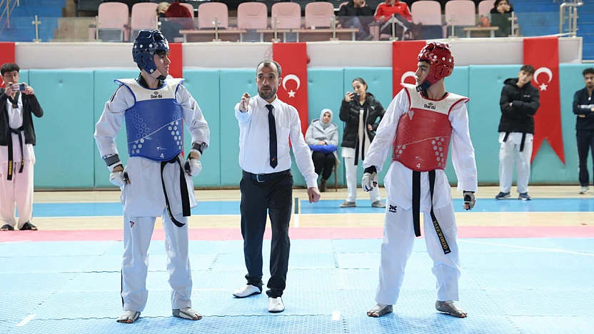 Taekwondo il birinciliğinde kıyasıya rekabet