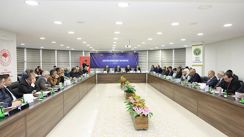 Tarım sektörünün paydaşları, Elazığ'ın geleceği için aynı masada