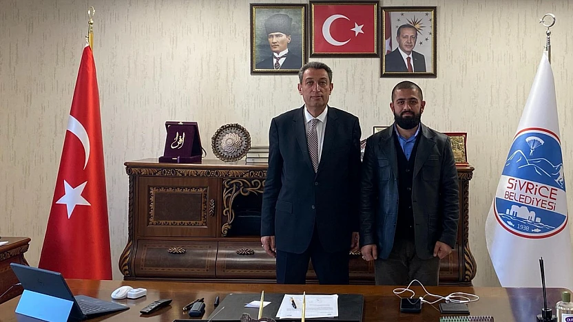 TÜGVA İlçe Temsilcisi Ertekin'den Başkan Irmak'a ziyaret