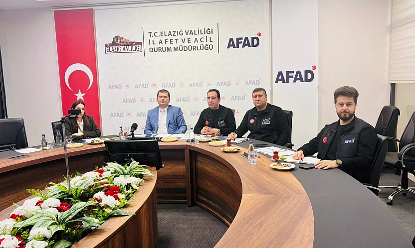 6 Şubat deprem çalışmaları AFAD Başkanlığı'nda değerlendirildi