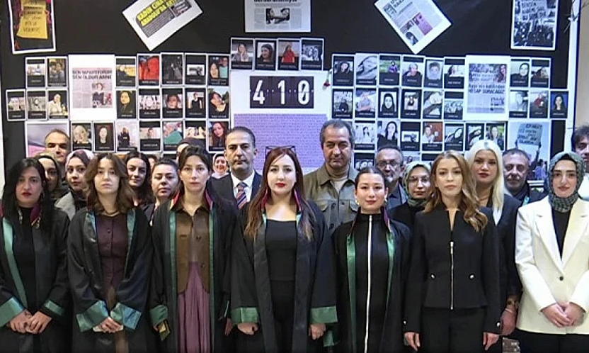 Avukatlar 'Kadın Cinayetlerine Dur Demek İçin' toplandı