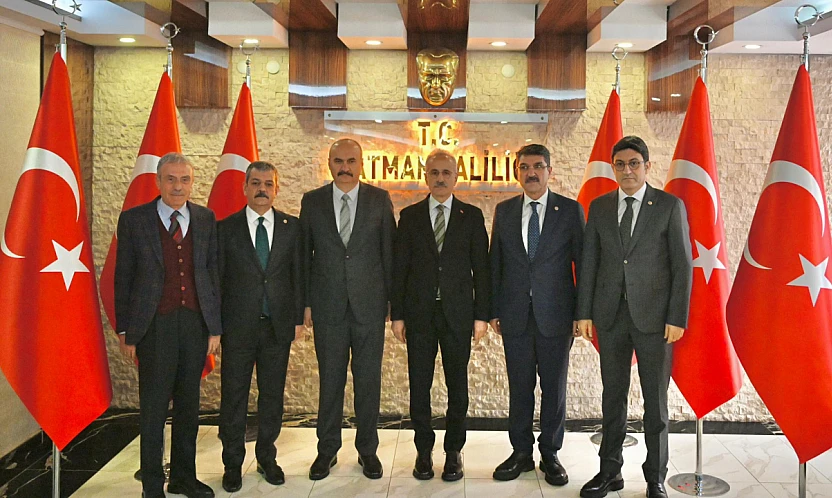 Bakan Uraloğlu'nun Batman temaslarında Erol Keleş'de yer aldı