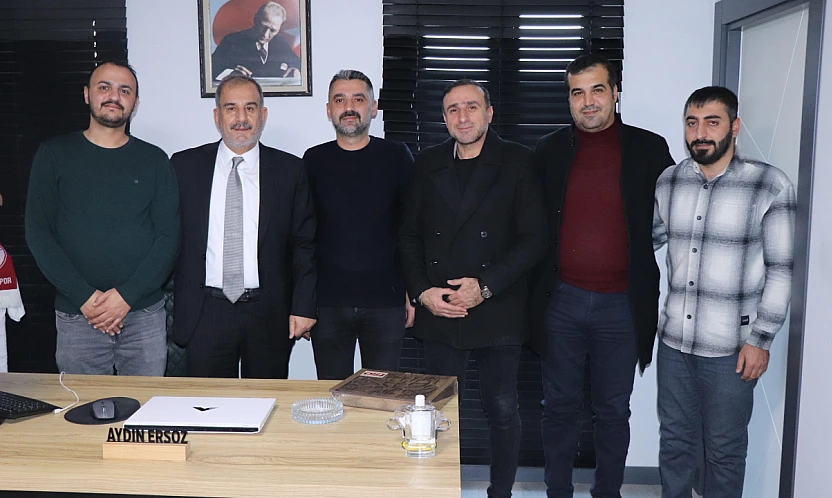 Başkan Alan'dan Aydın Ersöz'e ziyaret