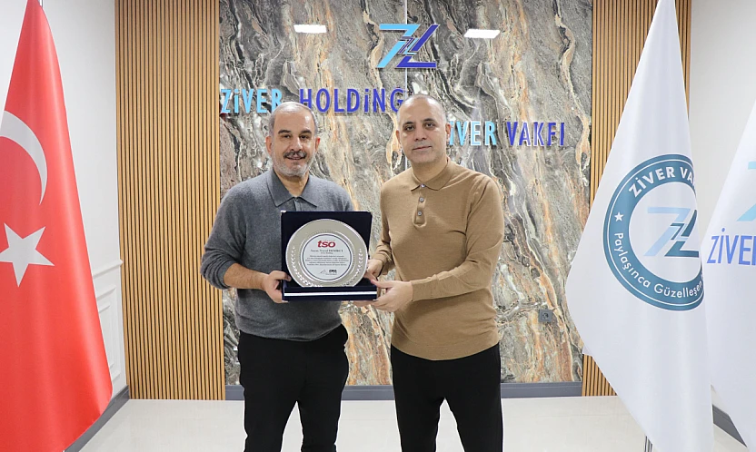 Başkan Alan'dan Ziver Holding'e ziyaret