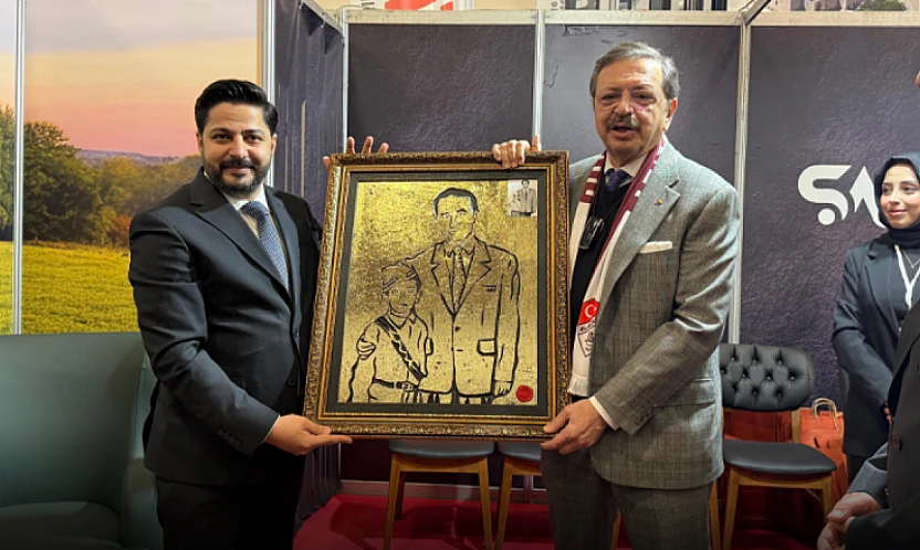 Başkan Şenol Arslan'dan Hisarcıklıoğlu'na Elazığ hatırası