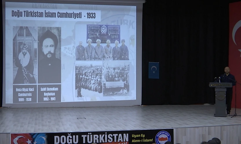 'Derin Yaramız Doğu Türkistan' söyleşisi