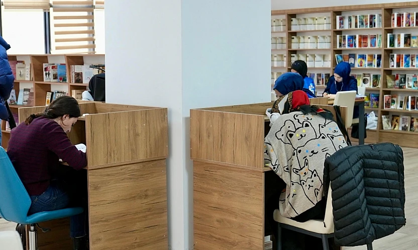 Elazığ Belediyesi bünyesinde hizmet veren kütüphaneler yoğun ilgi görüyor