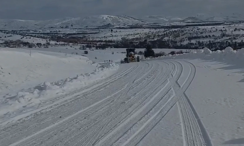 Elazığ'da 273 köy yolu ulaşıma kapalı