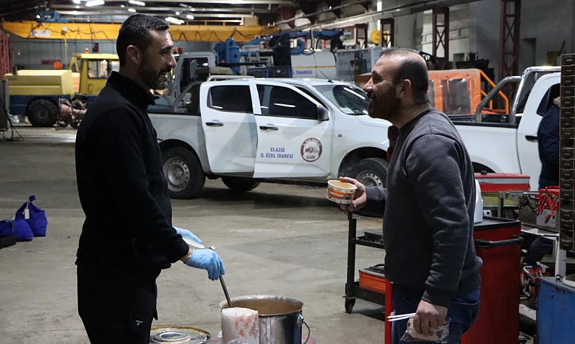 Elazığ'da karla mücadelede büyük başarı: Hafta sonu 530 köy yolu ulaşıma açıldı