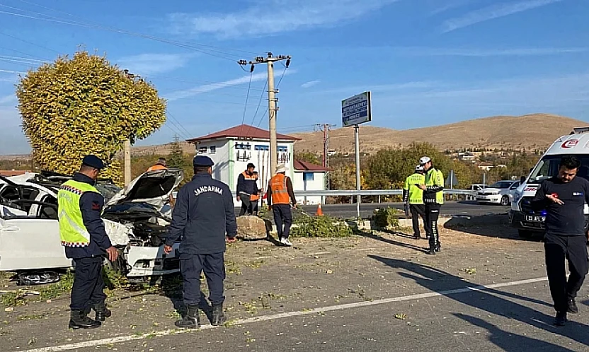 Elazığ'da ki kazadan acı haber geldi