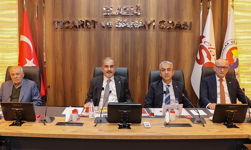 Elazığ TSO Kasım ayı meclis toplantısı gerçekleştirildi