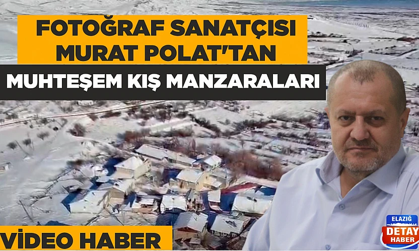 Fotoğraf sanatçısı Murat Polat'tan muhteşem kış manzaraları