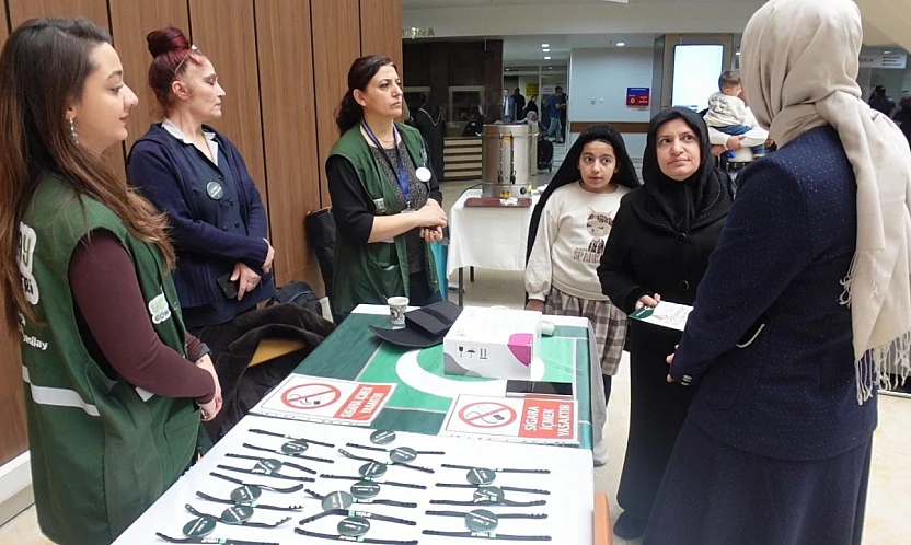 FÜ Hastanesinde Dünya Sigara Bırakma Günü Kapsamında farkındalık standı