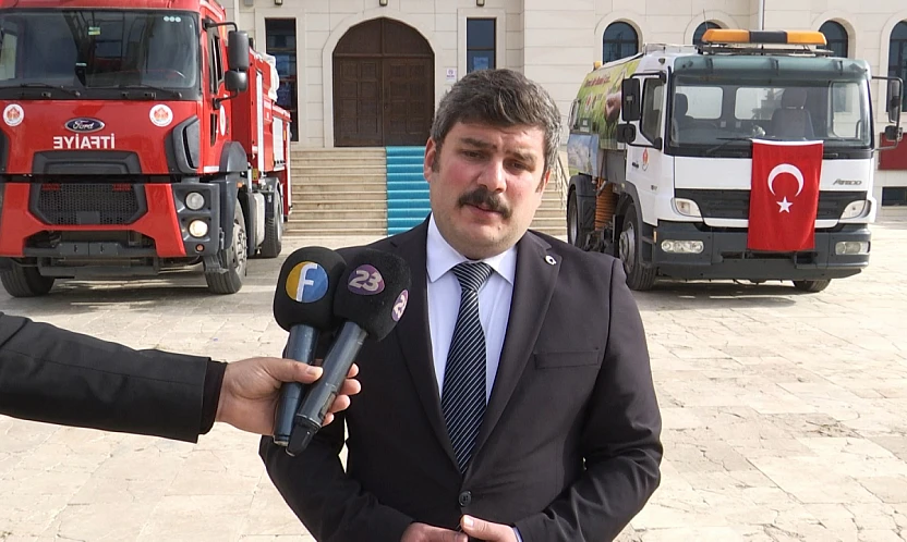 Hemşehrimiz Mardin Valisi Tuncay Akkoyun'dan Baskil'e 2 araç hibesi