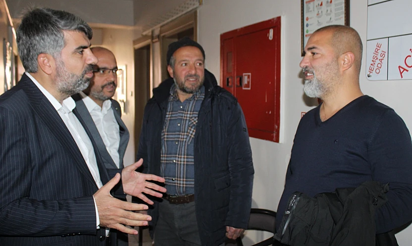 HÜDA PAR heyetinin Alacakaya ziyareti