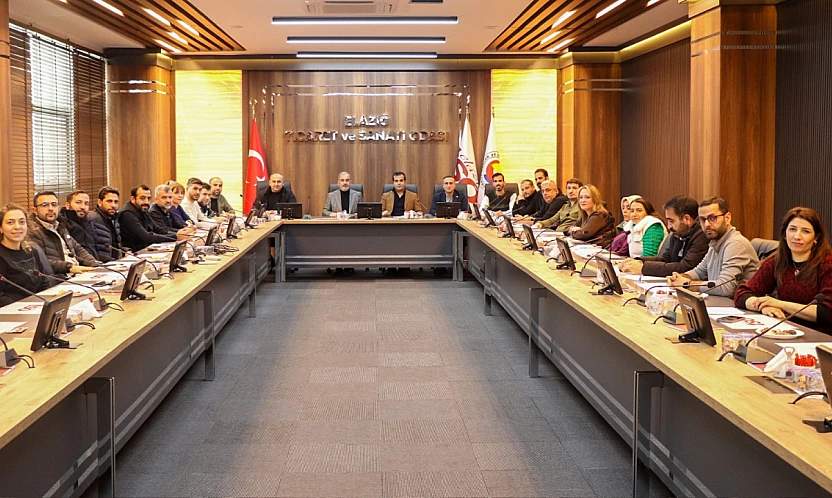 Jeloji ve Jeofizik Sektörü Elazığ TSO'da buluştu