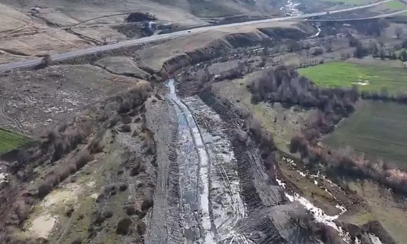 Karakoçan Kuşçu Deresi'nde ıslah çalışmaları tamamlandı