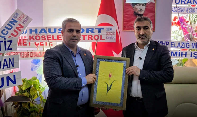 Kovancılar esnafına destek ziyareti